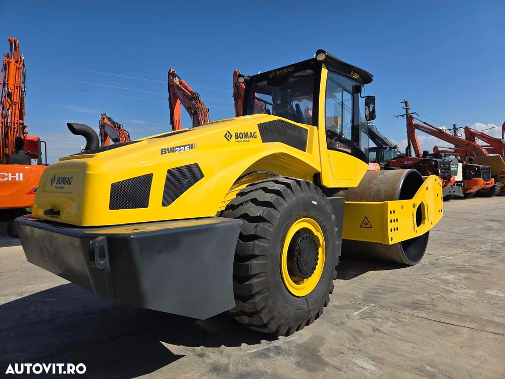 Bomag BW225, 2025, 5h, latime tambur fata 2,1m, 22,5 tone, CE, motor Deutz 150kW, lung totala 6,7m, inaltime 3m, posibilitate leasing 5 ani-PROMOTIE 96.900 EUR+Tva - 5