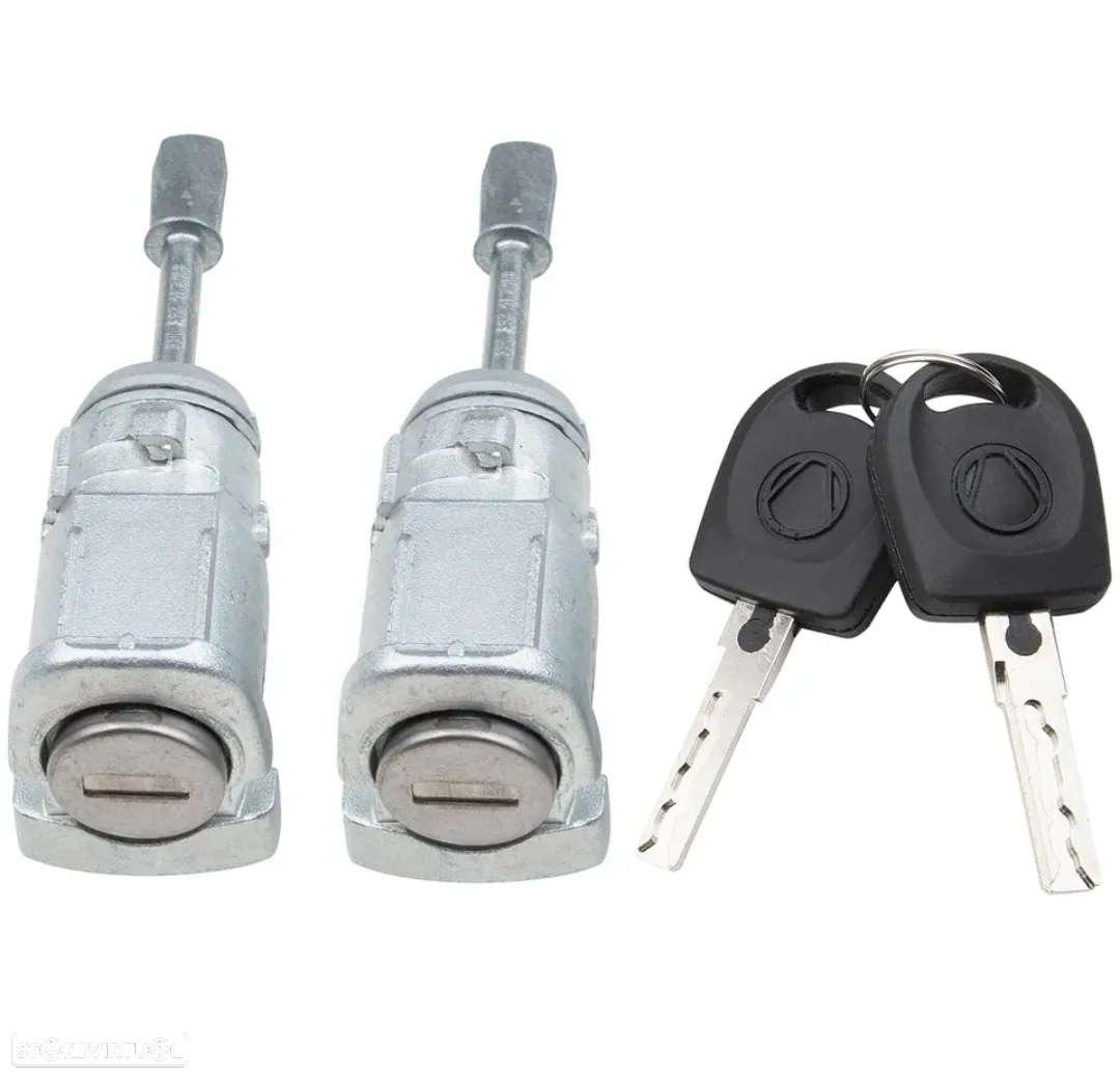 Conjunto Canhões Fechadura Volkswagen Passat B5 3B B5.5 3BG - 4