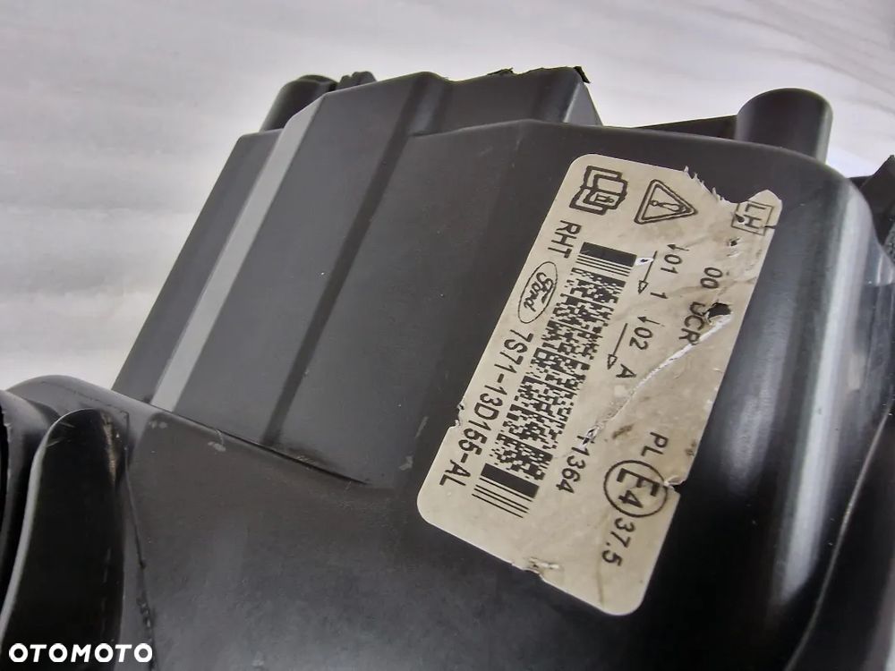 FORD MONDEO MK4 07- SOCZEWKA LEWA LAMPA PRZEDNIA PRZÓD , NR 7S71-13D155-AL , NR AUKCJI LL510 - 9