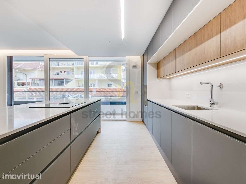 T3 Novo com Terraço e Box | Parede | A 2 minutos da Praia - Grande imagem: 3/41