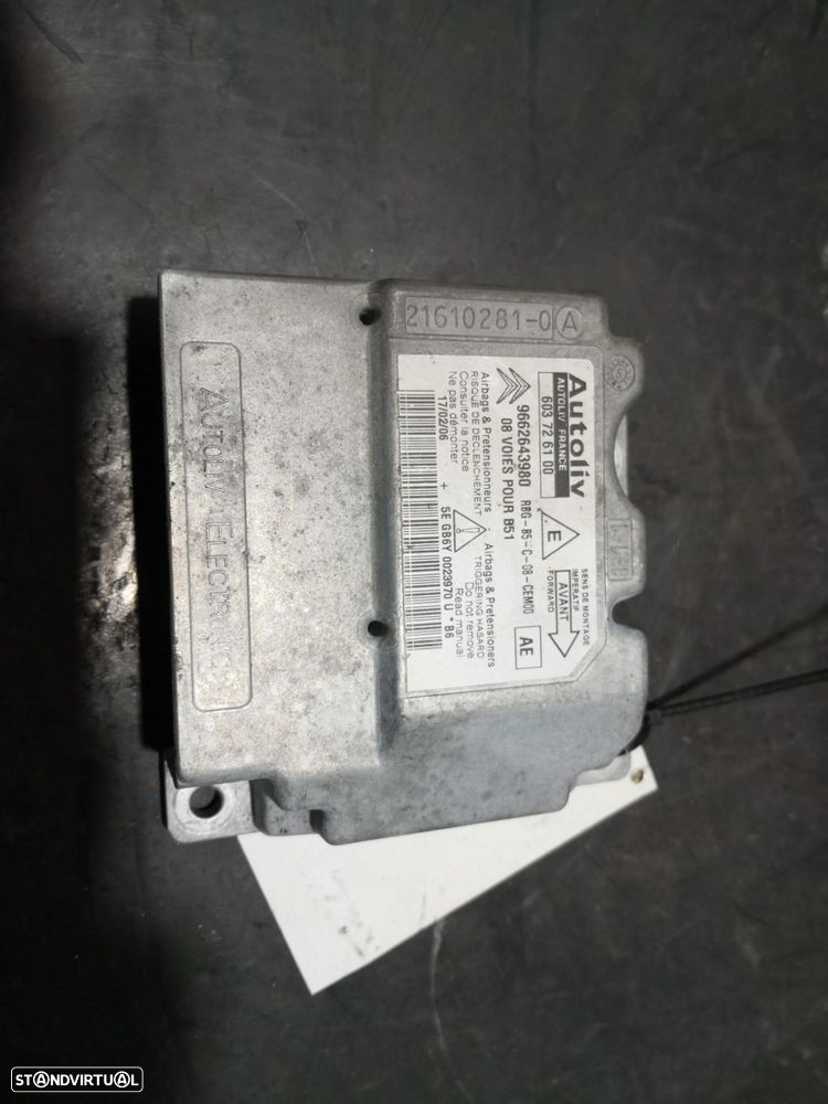 Centralina De Airbags Citroën C4 I (Lc_) - 3