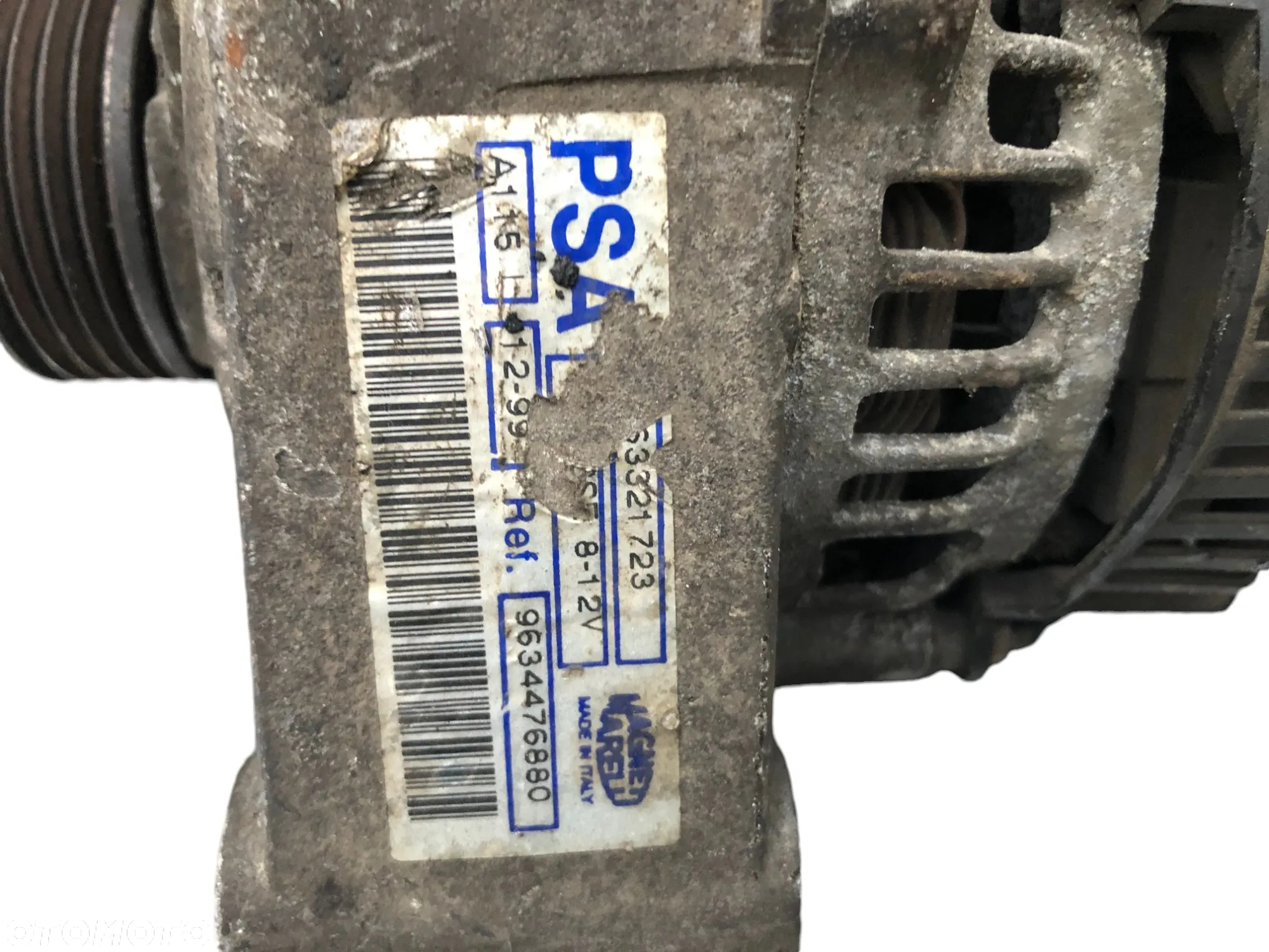 Alternator 5PK 80A 9634476880 Citroen Xsara Berlingo I 1.4/1.6 Benz - Gwarancja Wysyłka - 4