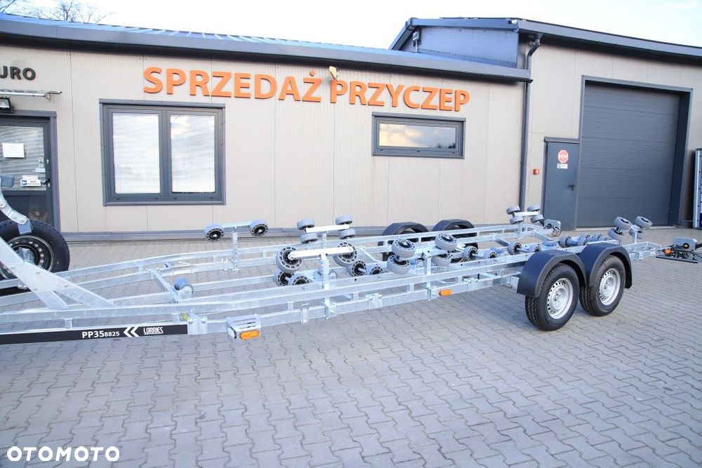 Lorries Przyczepa Podłodziowa PP35-8825 Do Łodzi Max 8,6 M DMC 3500 kg Tylne Lampy LED - 7