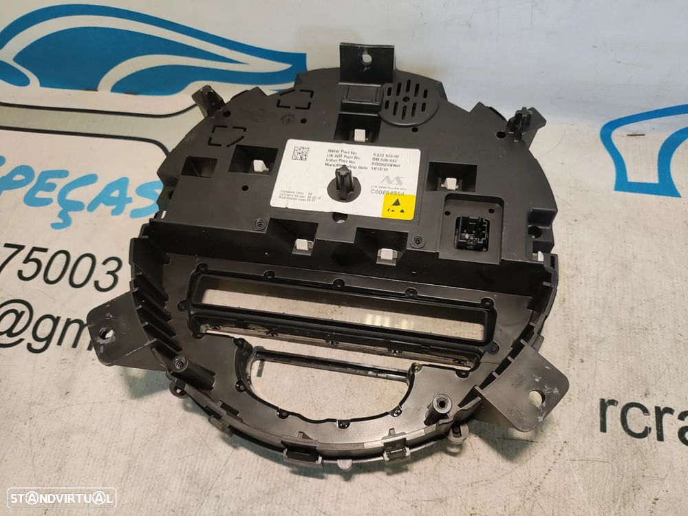 QUADRANTE MOSTRADOR MPH PAINEL INSTRUMENTOS 9232432 92343202 9 232 432 02 62116977077 6977077 67379411 MINI COOPER D R55 R56 R57 R58 R59 R60 R61 - 5