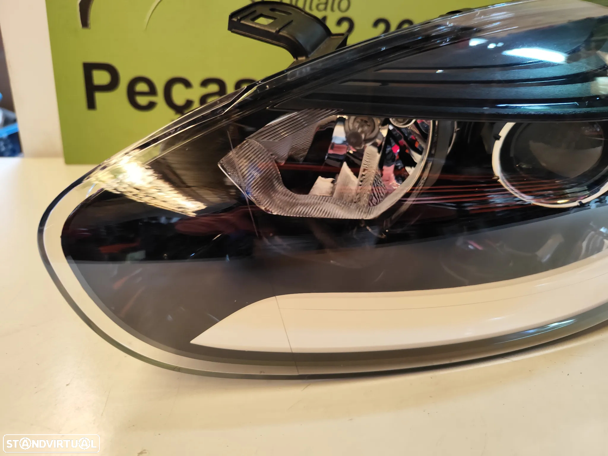 RENAULT MEGANE III 3 FAROL ESQUERDO - FF706 - 2