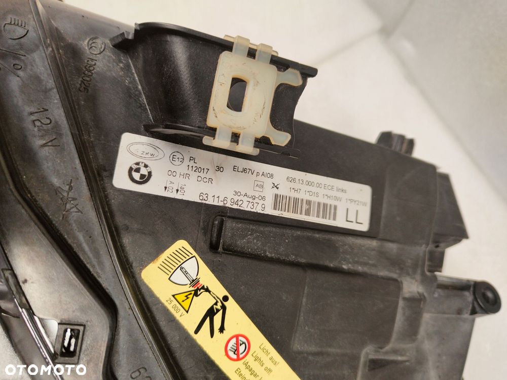 bmw 3 e90 xenon nie skrętny lampa lewy przód 6942737 - 5