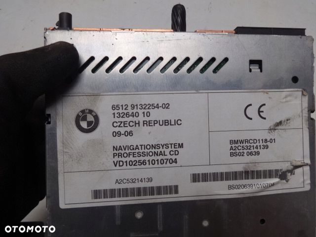 BMW X3 E83 LIFT RADIO CD PROFESIONAL 9132254 - 2