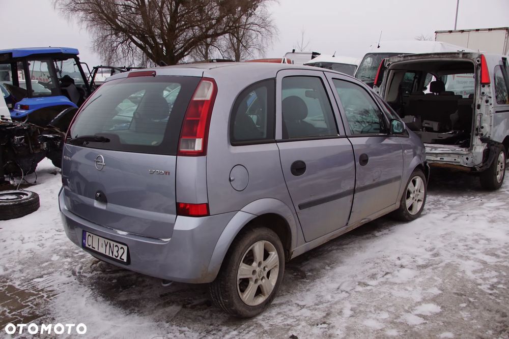 Auto na części - Opel Meriva A 1.7 CDTI 101 KM Z17DTH F23 4AU 2004R Silnik Skrzynia Drzwi Maska Zderzak Błotnik Klapa Lampa Lusterko Klamka Szyba Deska Kokpit Sterownik Moduł Czujnik Licznik Wyświetlacz Panel Kierownica - 4
