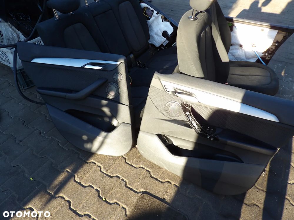 BMW - F48,X1 - FOTELE , KANAPA , BOCZKI - NIE OGRZEWANE - KOMPLET - 3