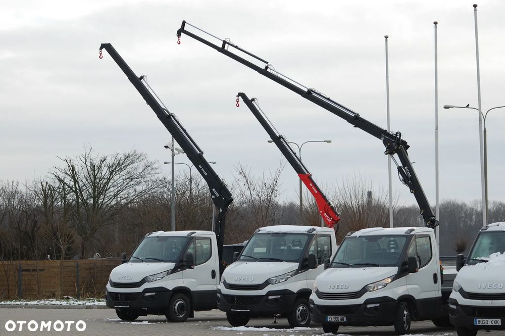 Iveco 50c-35c żuraw, HDS, zestaw do montażu szkła, okien, kamienia, płyt - 20