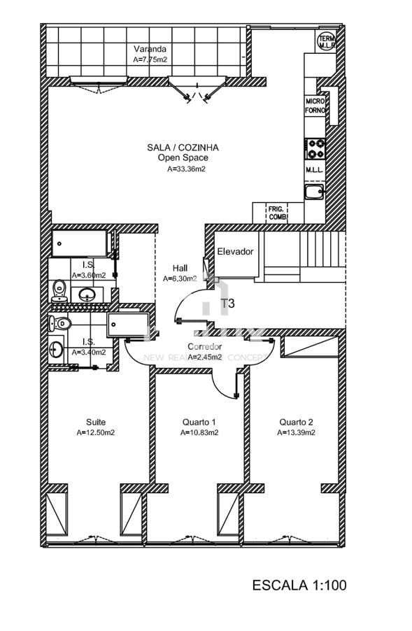 Apartamento T3 Renovado em Benfica - Grande imagem: 3/10