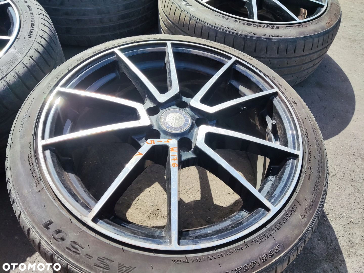 MERCEDES A KLASA W176 FELGI ALUMINIOWE 18 KOMPLET - 4