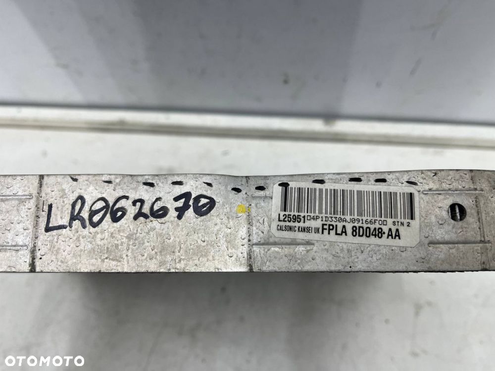 Chłodnica wody Range Rover 4 IV L405 + Sport L494 12-23r. DODATKOWA oryginalna lr062670 fpla8d048aa - 8