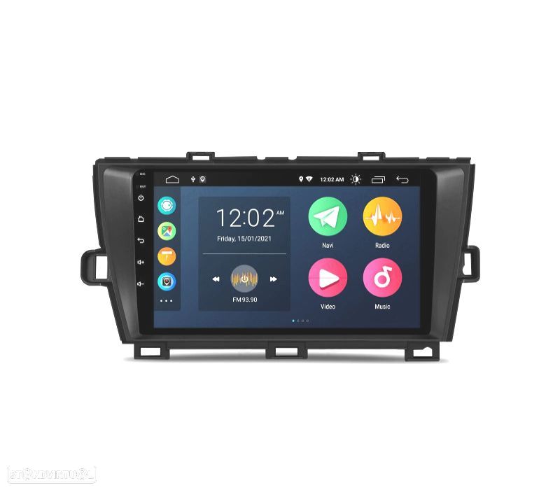 AUTO RADIO 9" PARA TOYOTA PRIUS 09-13 USB GPS TACTIL HD - 1