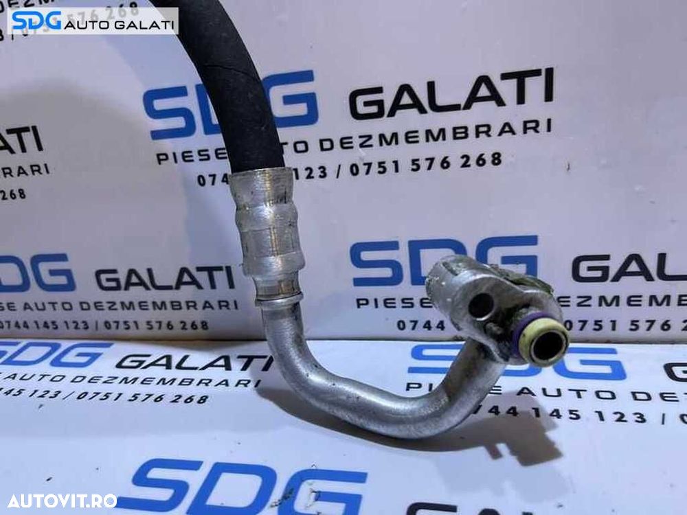 Teava Conducta Compresor AC Aer Conditionat Clima VW Touran 1.9 TDI BKC BRU BLS BXE BXF BXJ 2003 - 2010 - 2