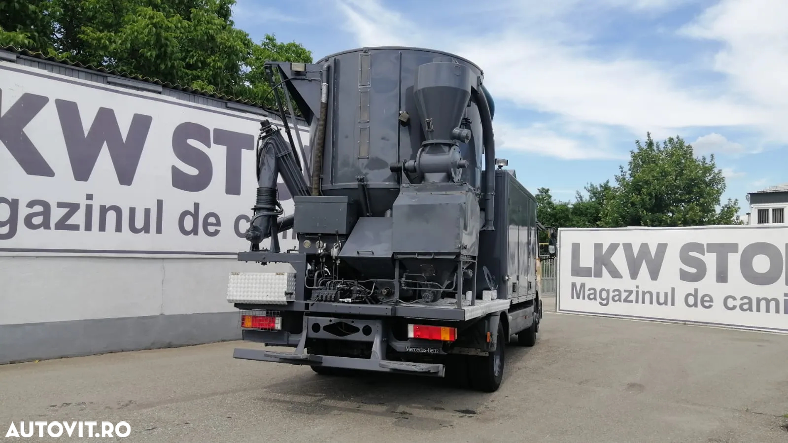 Mercedes-Benz Atego & Gmelin FNC Mobil / Animal Feed Mill and Mixer/Tierfutter Mahl und Mischanlage - 10