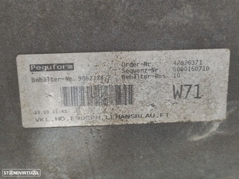 Parachoques Traseiro Trás Original BMW Serie 3 E90 Sedan LCI Pack M com sensores de estacionamento - 9