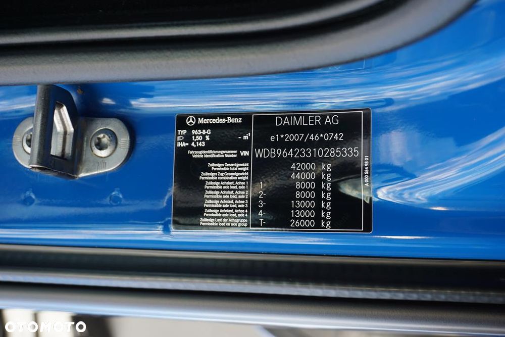 Mercedes-Benz AROCS / 4145 / E 6 / WYWROTKA / 8 X 8 - 11