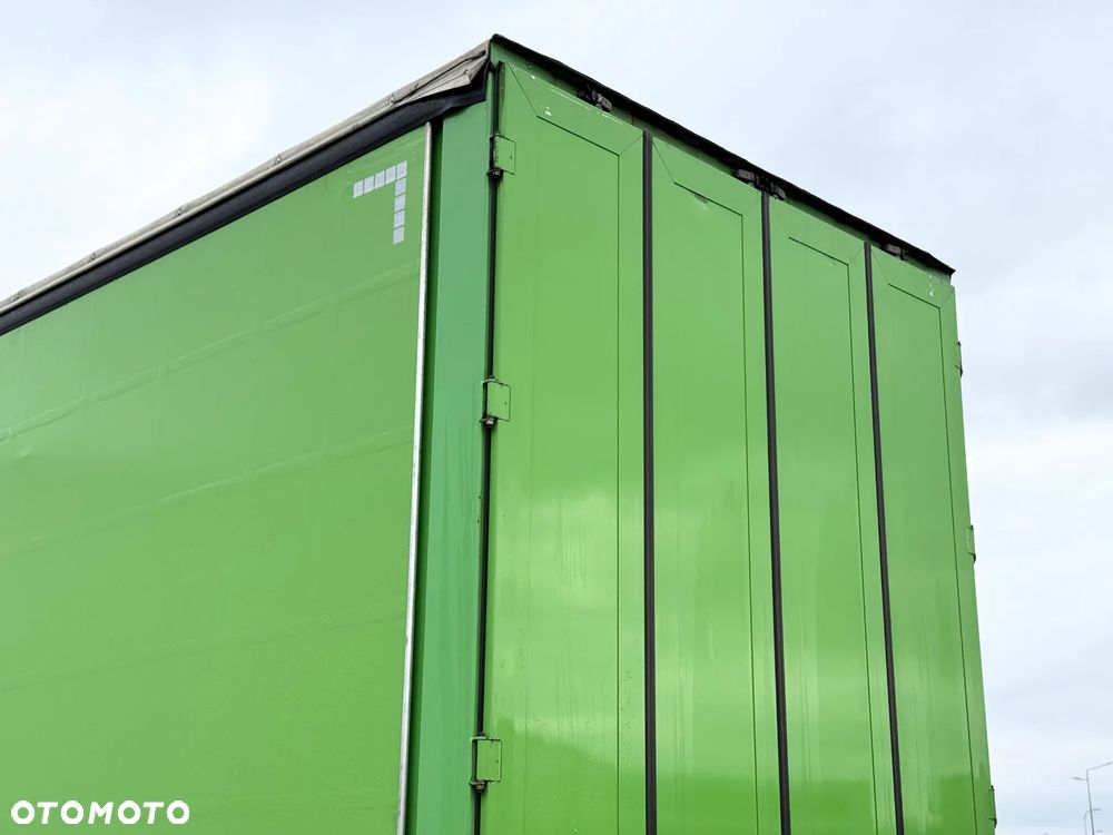 Wecon PRZYCZEPA TANDEM / 7,75 M / OPONY 90% / SUWANY PODNOSZONY DACH / SALON PL - 8