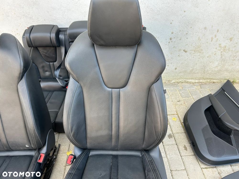 FOTELE KANAPA BOCZKI TUNEL SKODA OCTAVIA 4 IV SKÓRA KOMPLET - 4