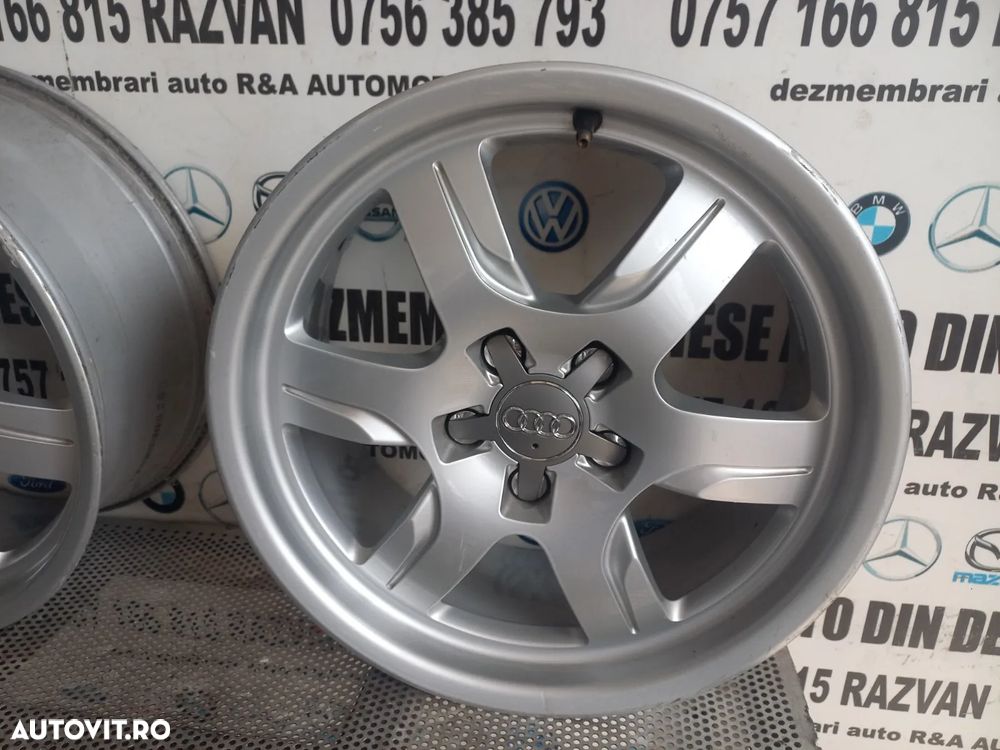 Jante Janta Aluminiu R17 Audi A4 B8 A5 A3 A6 Etc. Model Dupa 2010 7.5Jx17 ET28 - 9
