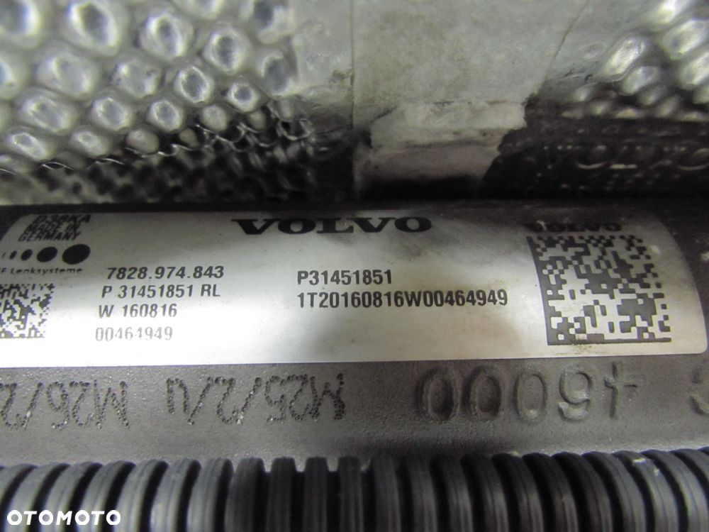 VOLVO S60 II V60 LIFT 13-18 PRZEKLADNIA KIEROWNICZA MAGLOWNICA 31451851 UK - 8