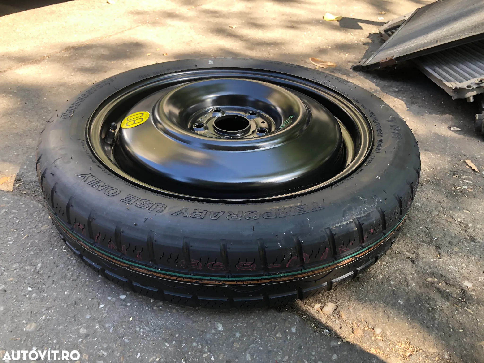 Roata de rezerva Slim noua  Toyota Avensis 145/70R17 106M 17 - 2