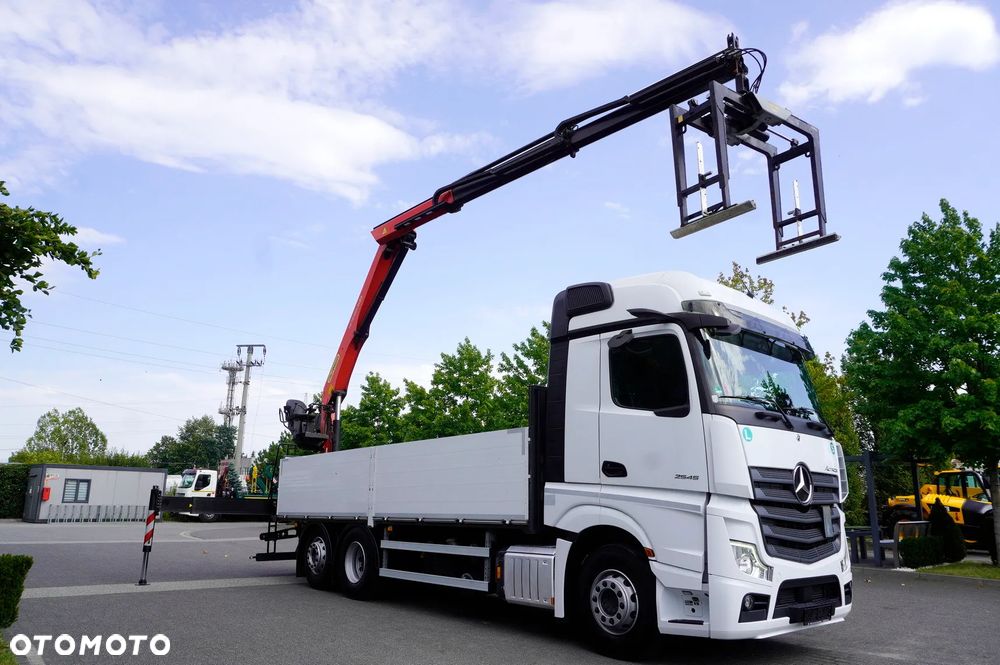 Mercedes-Benz Actros 2545 MP5 / 100 tys. km / HDS Palfinger PK 18.001L SLD A / oś skrętna / 3 szt._259279 - 14