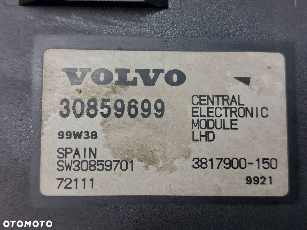 MODUŁ KOMFORTU VOLVO V40 I S40 I 30859699 - 2