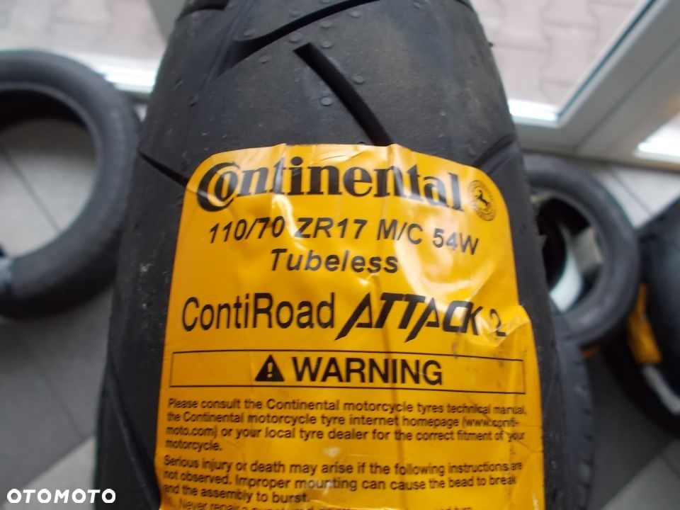 110/70R17 CONTINENTAL ContiRoadAttack 2 2016 NOWA