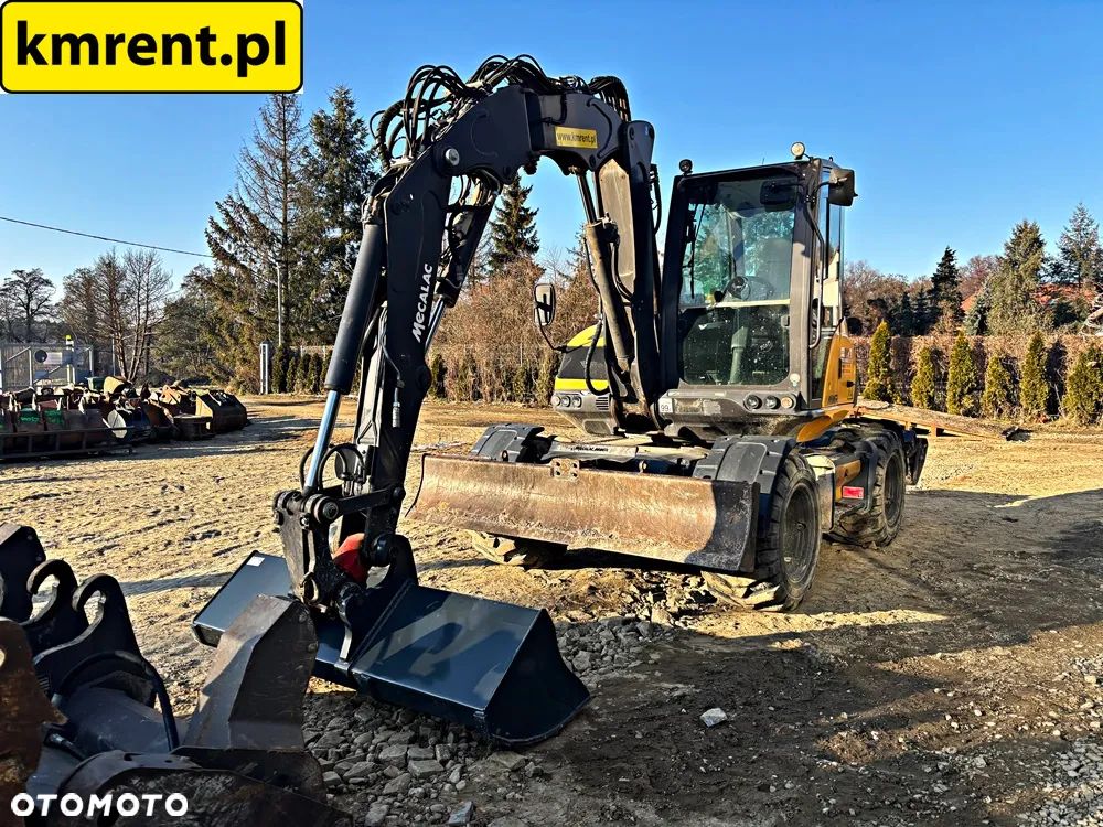 Mecalac 9 MWR KOPARKA KOŁOWA 2019R. | MECALAC 11 KOMATSU PW 98 TEREREX TW 95 110 WACKER NEUSON 100 YANMAR - 14