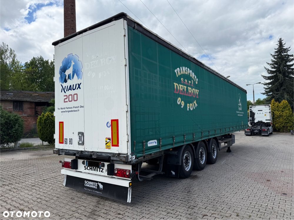 Schmitz Cargobull Firanka* Standart MULDA* Osie SCHMITZ* RAMA JAK NOWA* KOSZ NA 2 KOŁA* Z Francji - 5