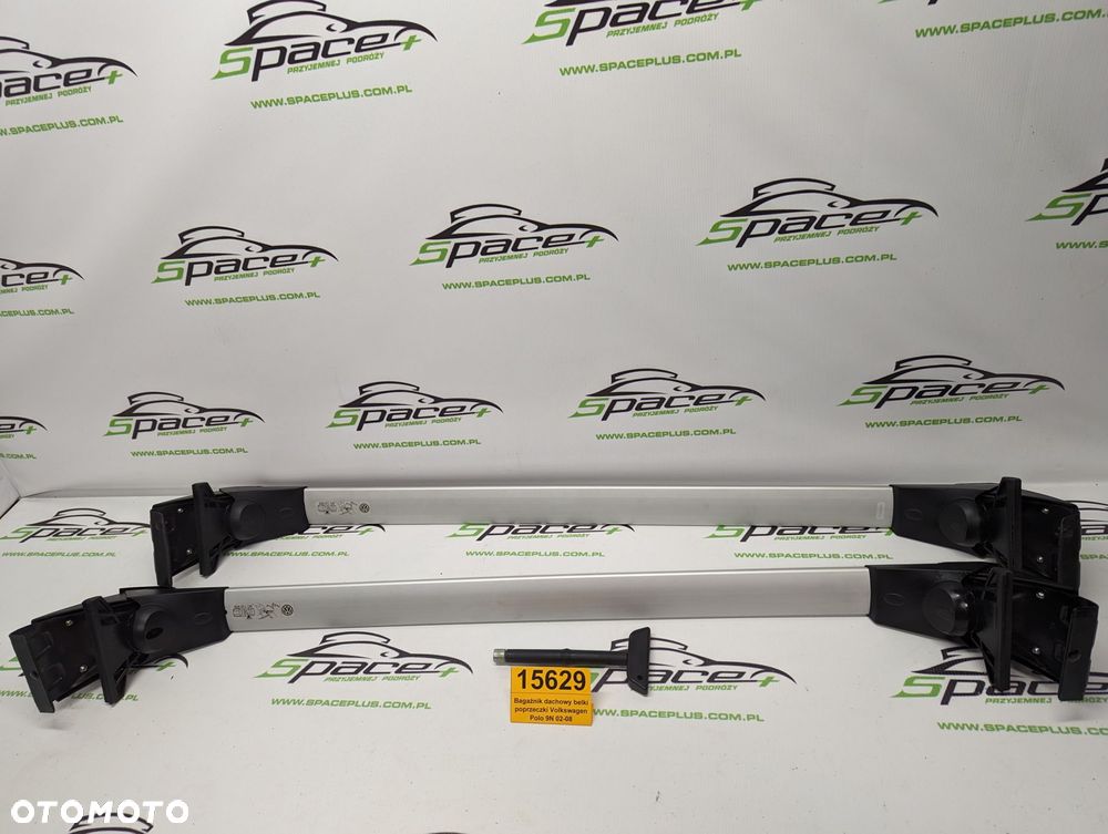 Bagażnik dachowy bazowy belki poprzeczki Volkswagen Polo 5 9N 02-09 - 4