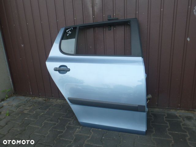 DRZWI PRAWY TYŁ PRAWE TYLNE SKODA FABIA II HB KOMPLETNE KOLOR 9154 07- - 5