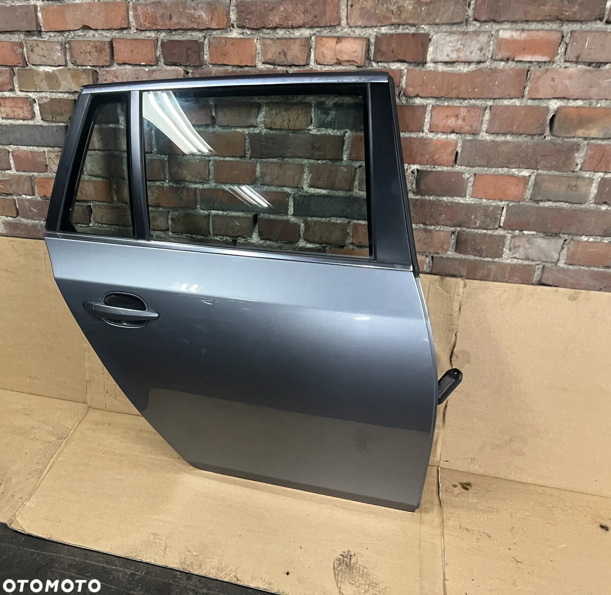 BMW 5 E61  DRZWI PRAWY TYŁ TYLNE PRAWE A52 SPACEGRAU - 6