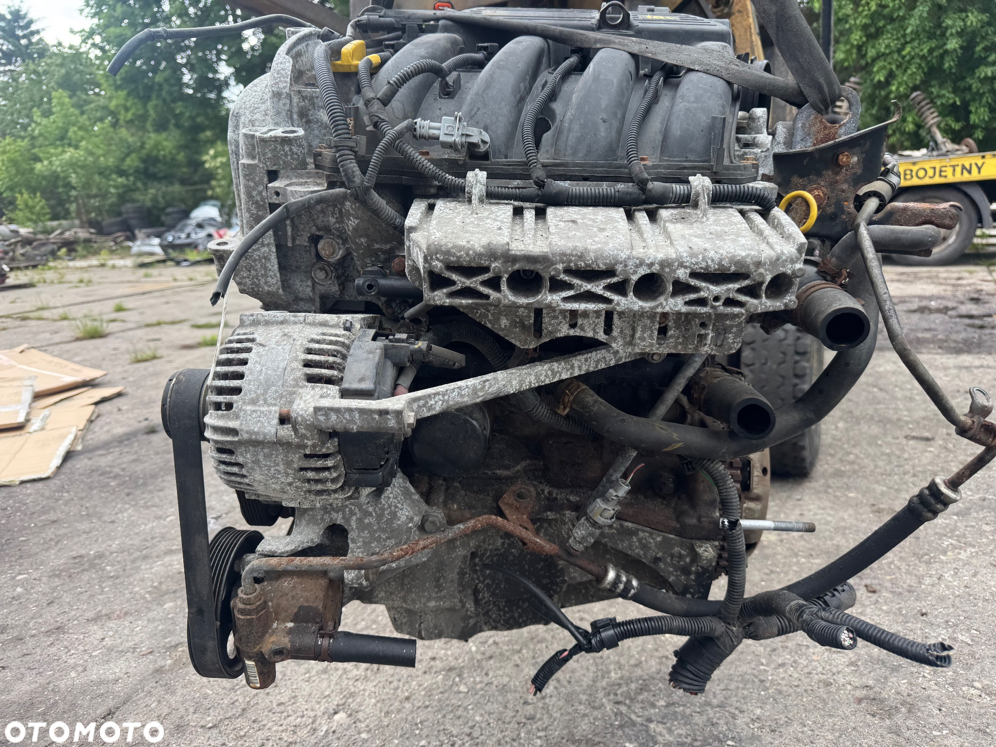 Silnika Dacia duster logan sandero 1.6 K4ma690 niski przebieg 123 tys - 2