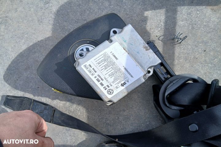 Kit airbag cu plansa de bord 1K1857181 1K3857706 1K0880201P 1K0909605 - 7