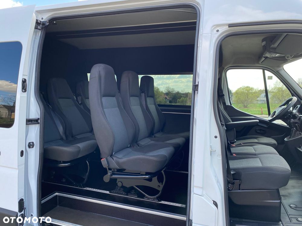 Renault Master 165KM, 9 Osób, Osobowy, Brygadowy, CarPol, Przebieg 90 tyś km! Jak Nowy! - 23