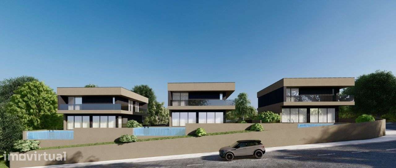 Moradia T3 em estrutura com garagem, jardim e vistas verdes - Grande imagem: 2/18