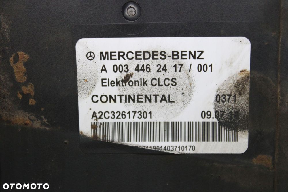 MERCEDES ACTROS MP4 MODUŁ STEROWNIK PODUSZEK CLCS 0034462417 - 6