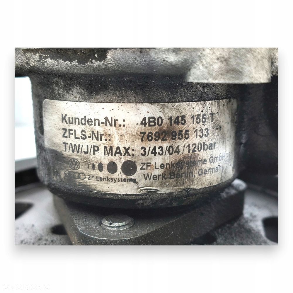 POMPA WSPOMAGANIA Volkswagen Passat B5 Audi A4 A6 1.9 TDI 4B0145155T - 7