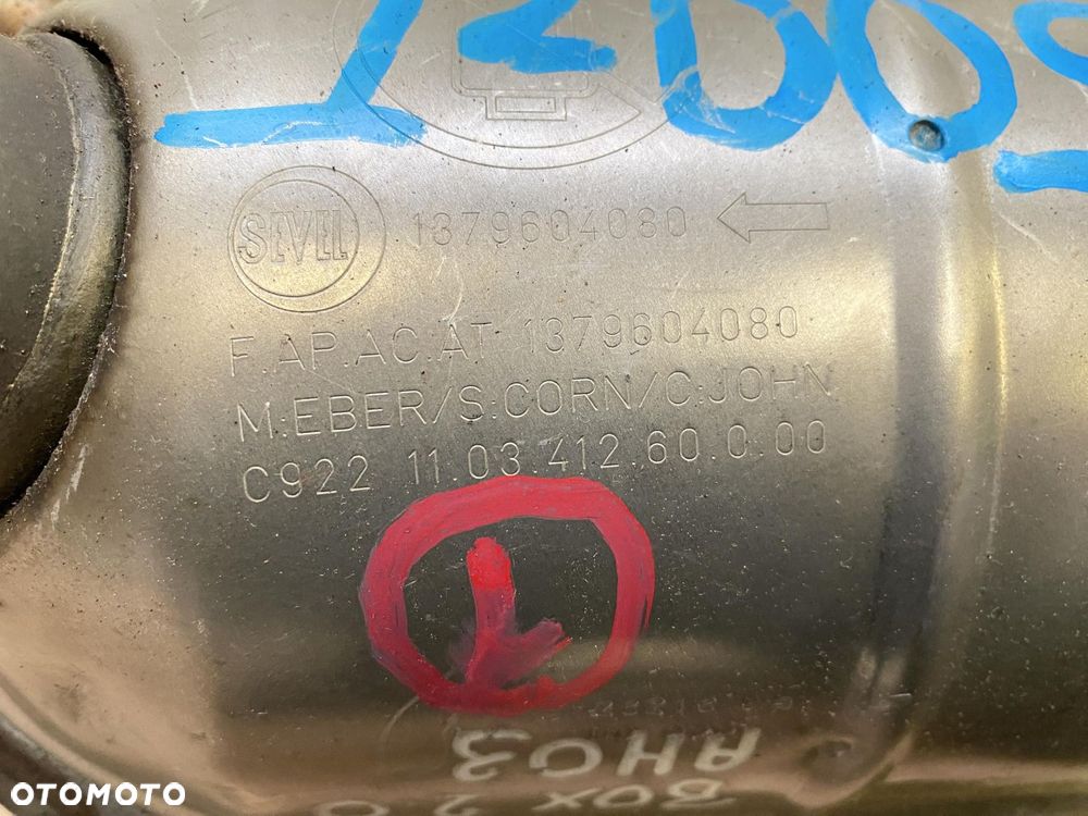 BOXER JUMPER 2.0 B-HDI 17- KATALIZATOR DPF EURO 6 ORYGINAŁ 1379604080 - 5