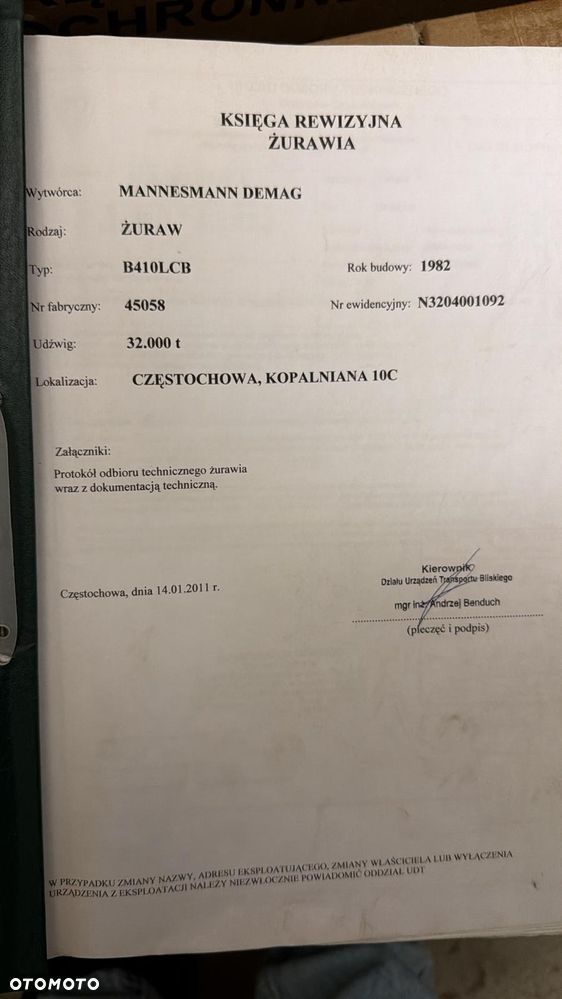 Demag B410 LCB Dźwig Żuraw 32 t - 12