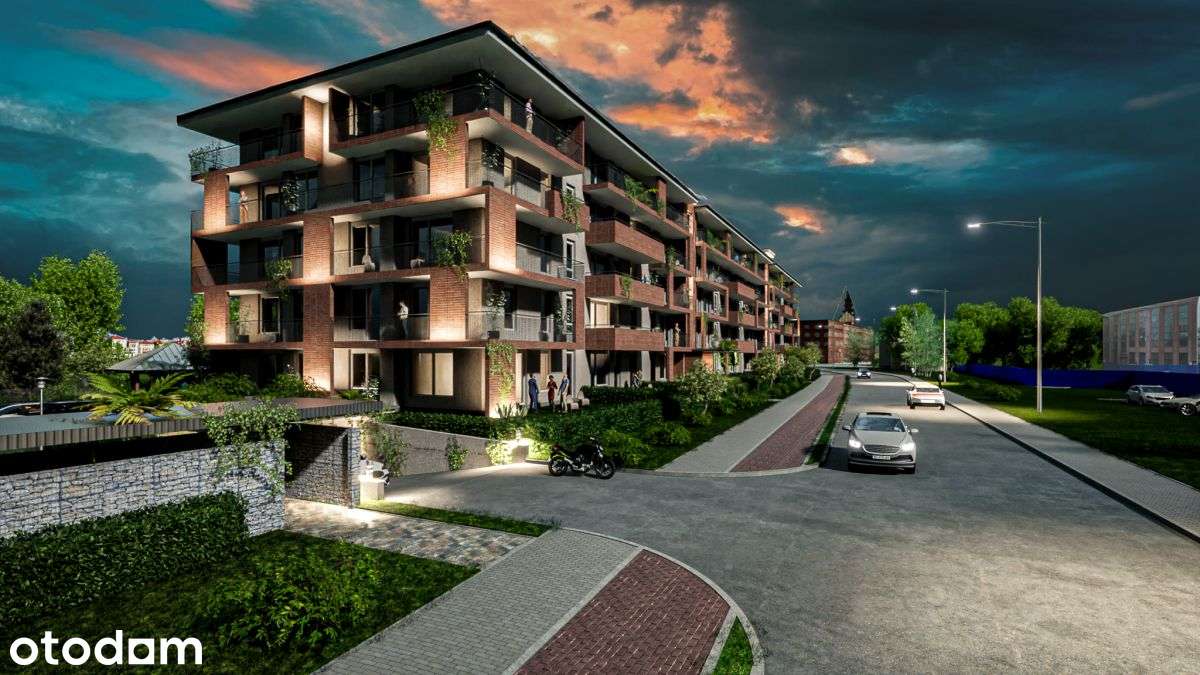 2-pokojowe mieszkanie 41m2 + ogródek Bezpośrednio