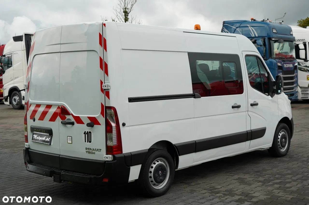 Renault MASTER / MANUAL / ZABUDOWA / DMC 3500KG / 6 MIEJSC / SPROWADZONY / PO KONTRAKCIE SERWISOWYM - 9