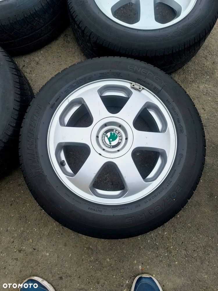 5x100 Alufelgi Felgi Aluminiowe 15 Koła Letnie Lato SKODA OCTAVIA I 1U0 FABIA ROOMSTER RAPID PRAKTIK VW SEAT AUDI Legnica ALU-RAD 4,5mm 195/65 - 5