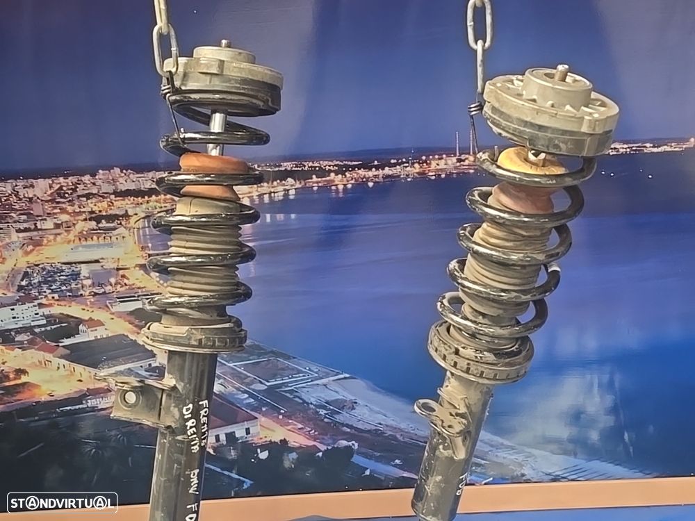 Amortecedores dianteiros frente originais para bmw série 6 grand coupe f06 2012- - 2