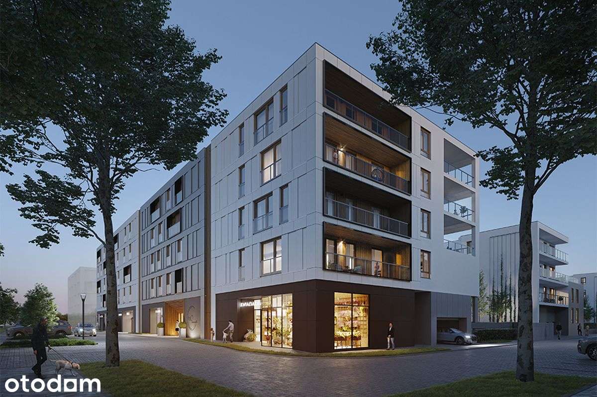 2-pokojowe mieszkanie 43m2 + ogródek Bezpośrednio