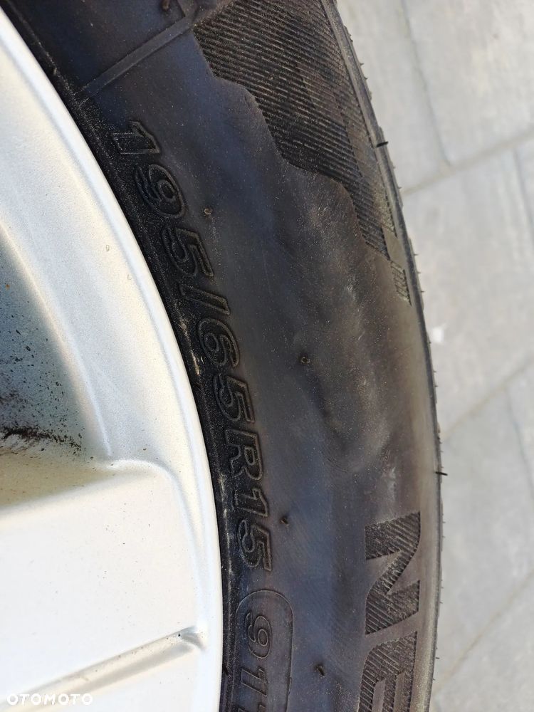 FELGI Z OPONAMI KOŁA ALUMINIOWE VW GOLF V R15 5X112 ET48 57,1 mm OPONY NEXEN R15 195/65 WIELOSEZON NR11 - 6