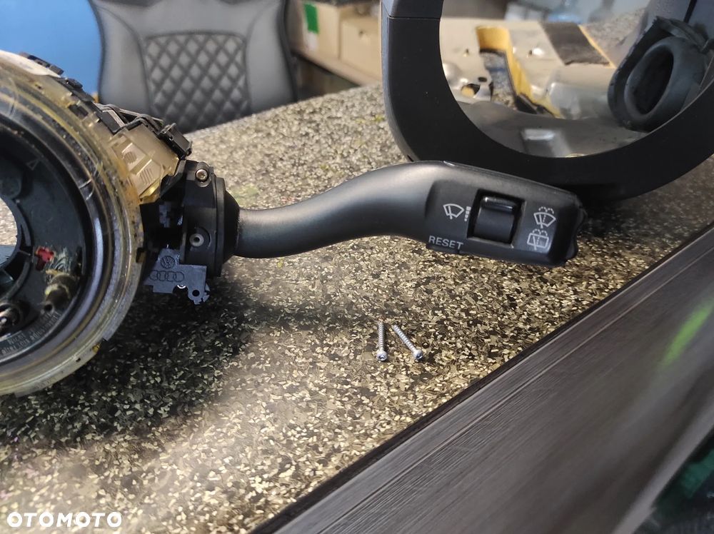 AUDI A4 B6 B7 KOMBI MANETKI TEMPOMATU ZESTAW POD TEMPOMAT MULTIFUNKCJA OBUDOWA CZARNA KOMPLEMAT WYSYŁKA !!!! - 3